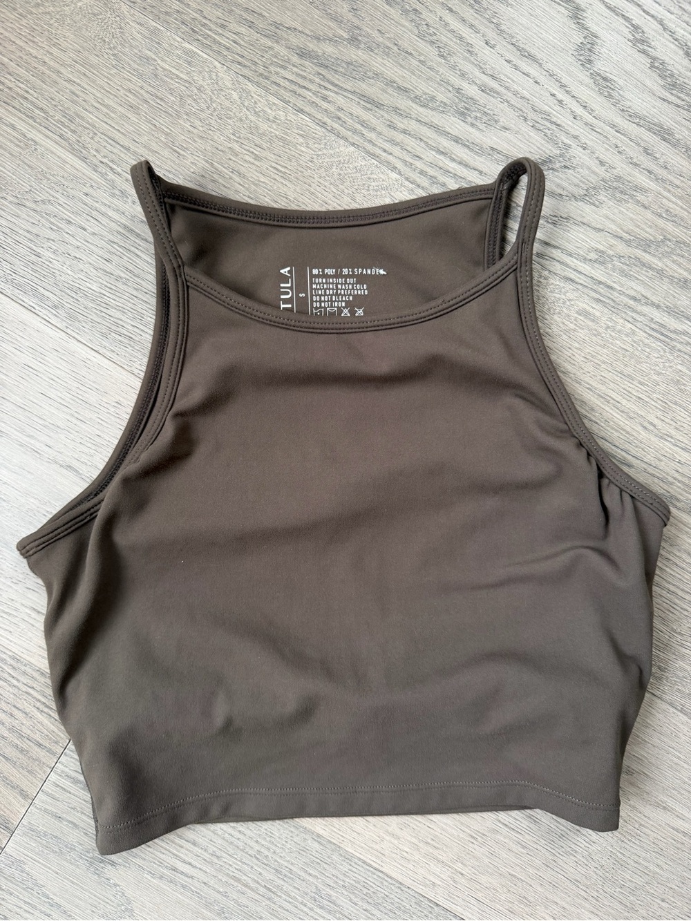 P'tula Women's High-Neck Crop Top